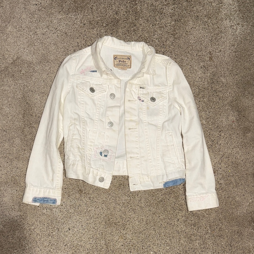 Polo Ralph Lauren Distressed Jean Jacket